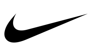 001 nike logos swoosh black