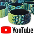 african beaded bangles wided gold silver black youtube video
