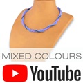 african beaded neckles twisted mixed youtube video