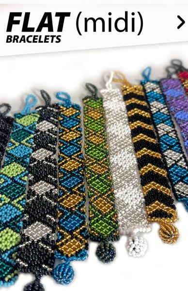 Flat Beaded Bracelets MIDI | SOUTH AFRICA