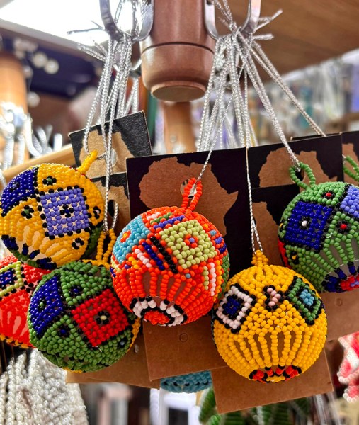 Zulu Beaded Christmas Ball | SOUTH AFRICA