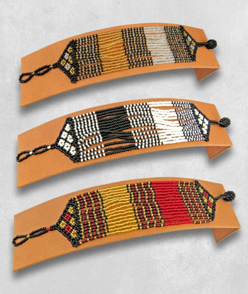 african beaded bracelet sibaya mixed colours