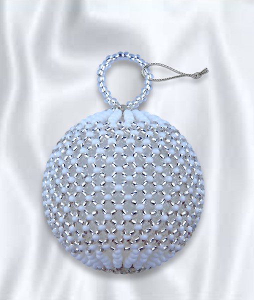 MIXED African Beaded Christmas Balls 1