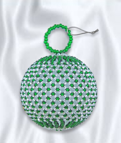 MIXED African Beaded Christmas Balls 1