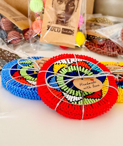African Beaded Coasters | WHOLESALE SUPPLIERS