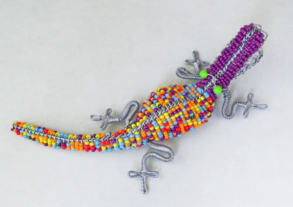 african beaded crocodile 3