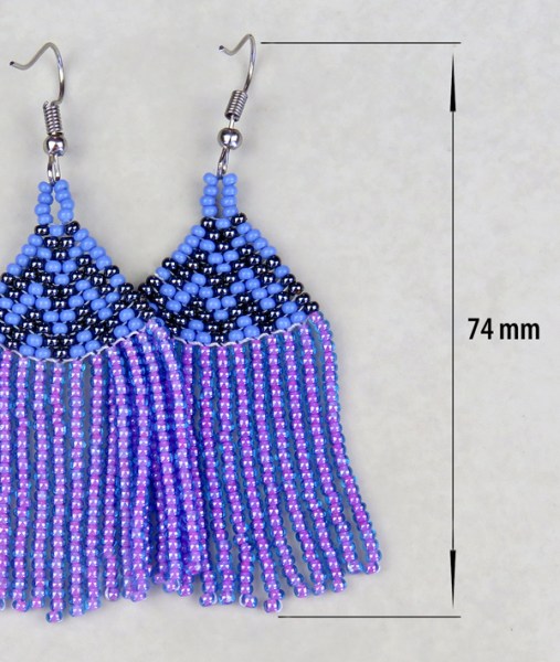 african beaded earrings phinda size