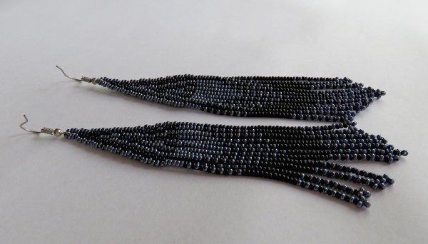 African Beaded Earrings Thonga 