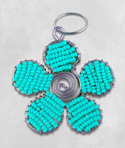 Beaded Napkin Holder | Keyring 