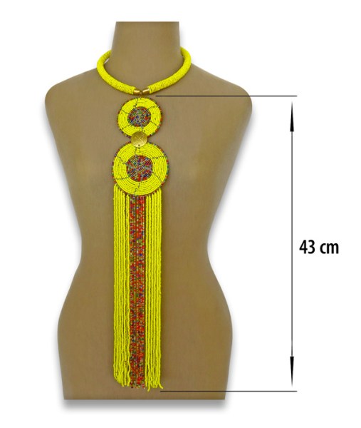 Sizani African Beaded Necklace | SOUTH AFRICA