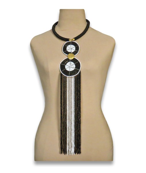african beaded necklace sizani mixed 3