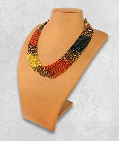 African Beaded Necklaces Zama MIXED