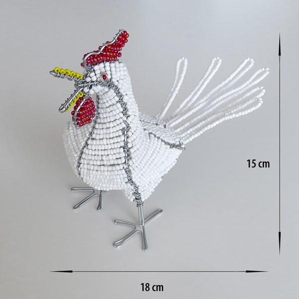 african beaded rooster chicken south africa
