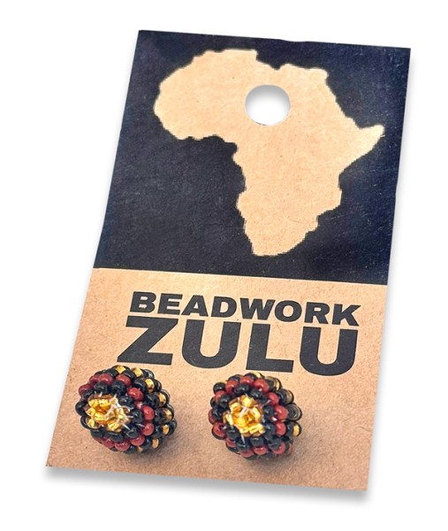 South African Beaded Stud Earrings | WHOLESALE