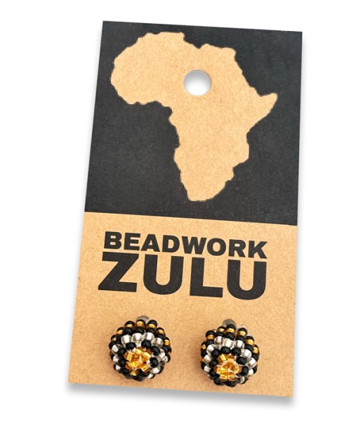South African Beaded Stud Earrings | WHOLESALE