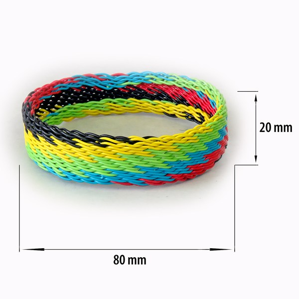african telephone wire bangles 2
