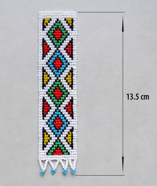 beaded bookmark medium size