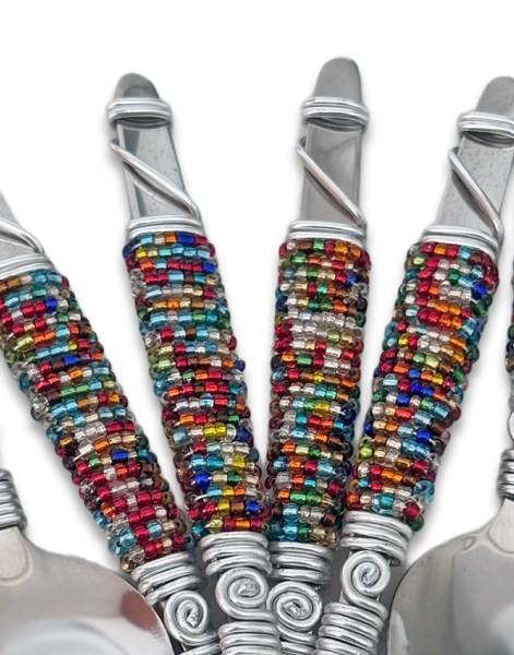 South African Beaded Cake Forks | WHOLESALE SUPPLIERS