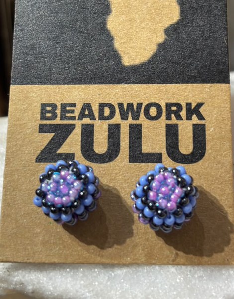 South African Beaded Stud Earrings | WHOLESALE