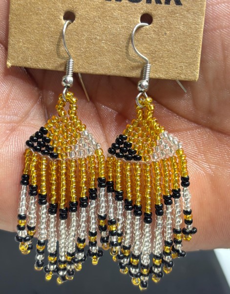 Beaded Short Tassel Earrings South Africa | WHOLESALE