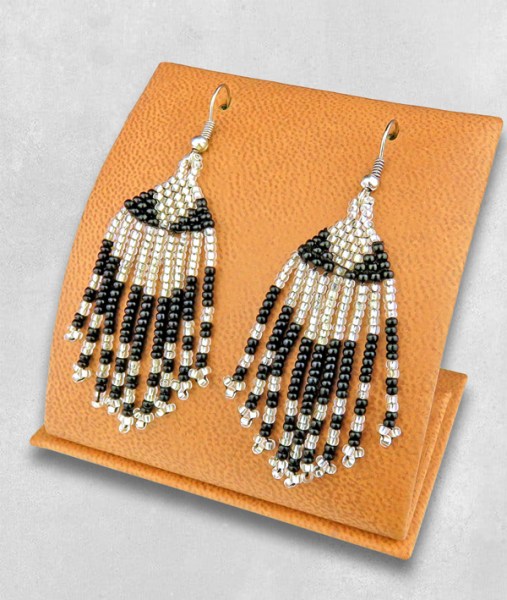 Beaded Short Tassel Earrings South Africa | WHOLESALE