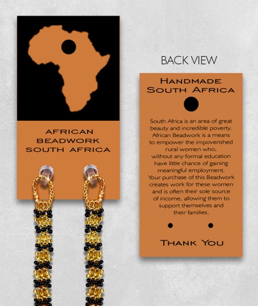 beaded sunglass holder packaging header card 1