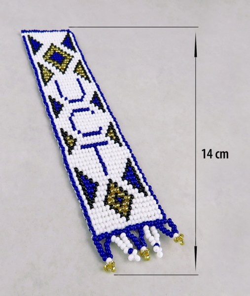beaded uct bookmark 1