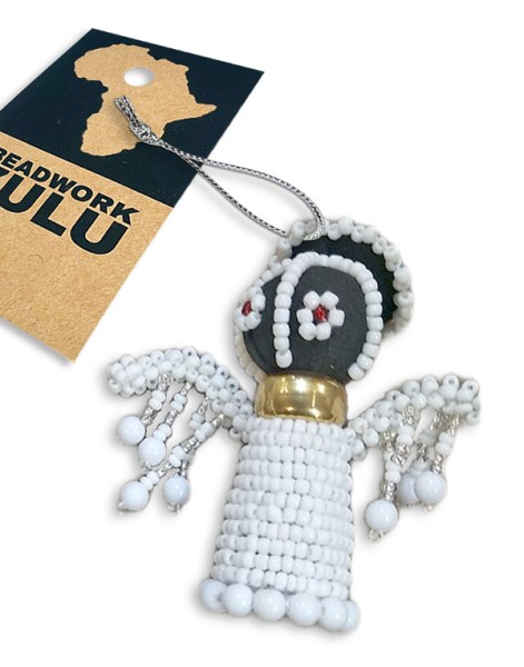 Beaded Christmas Doll