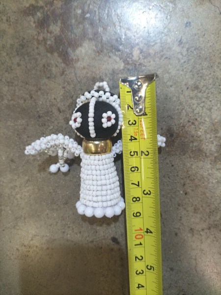 Beaded Christmas Doll