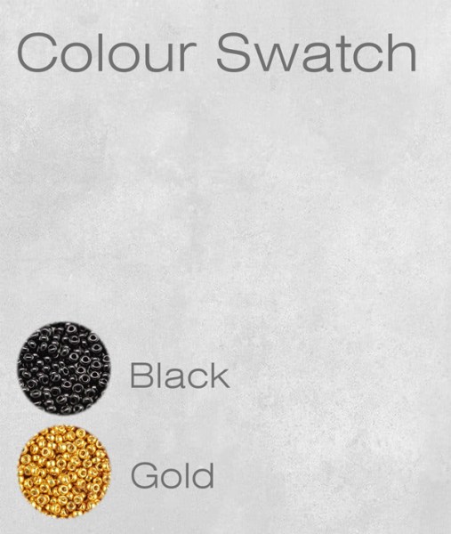 gold black84