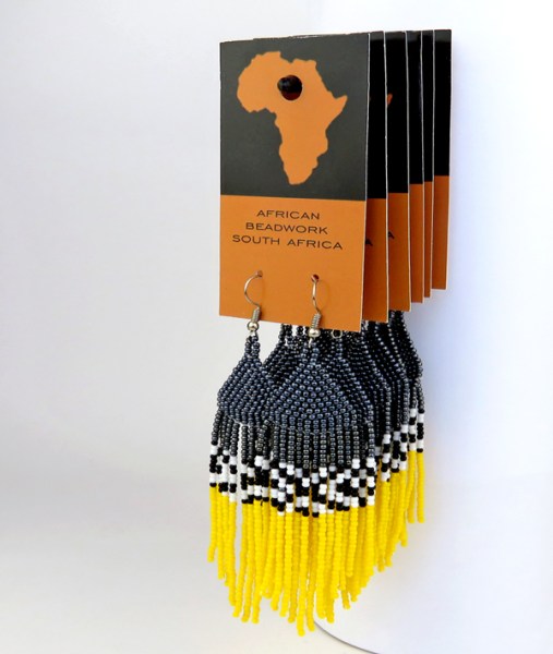 African Beaded Earrings Londolozi South Africa