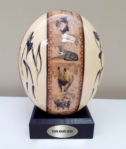ostrich egg bushman stand 1
