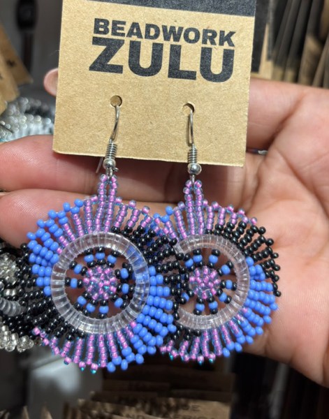 small-beaded-circle-earring-lilac-blue-metallic