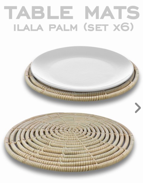African Table Placemats | WHOLESALE SUPPLIERS