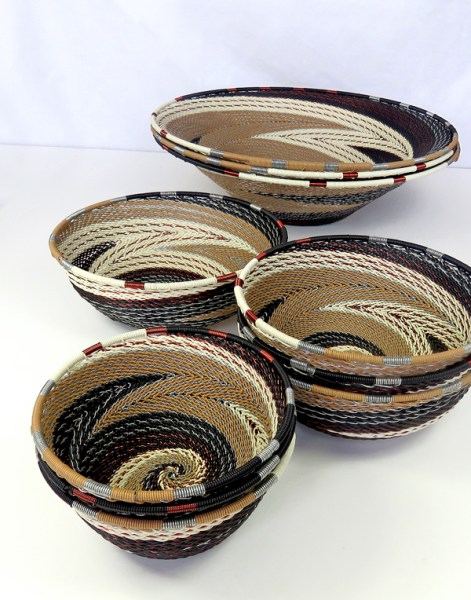 telephone wire baskets african safari6