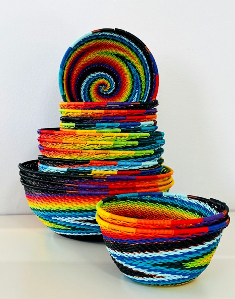 telephone wire baskets african shimmer small south africa9
