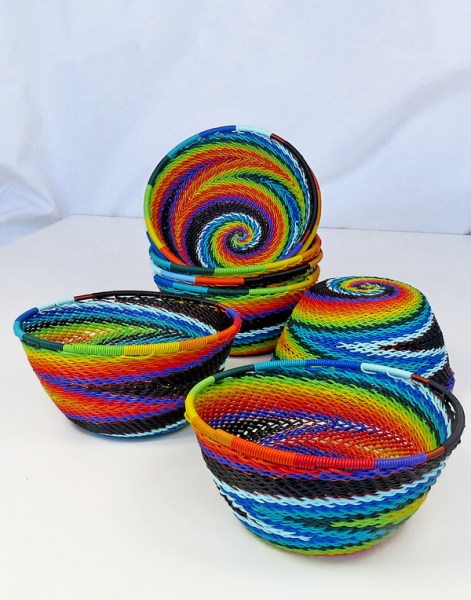 telephone wire baskets african shimmer small4