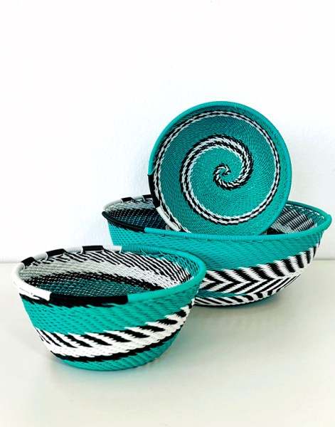 telephone wire baskets african waves8