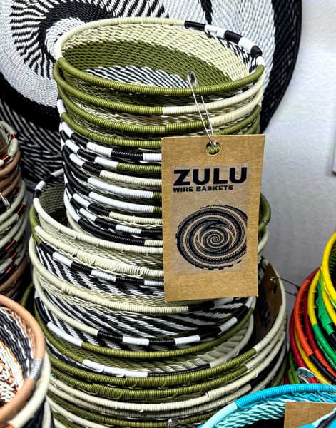 Telephone Wire Bowls Extra Large African Dust Storm