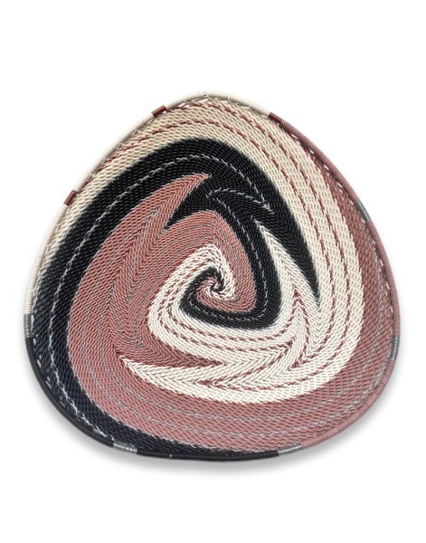 Triangle Telephone Wire Basket African Safari | WHOLESALE