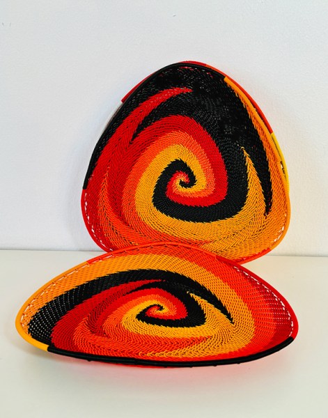 telephone wire baskets triangle african sunset7