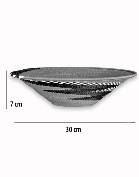 Telephone Wire Bowls Extra Large African Dance Red