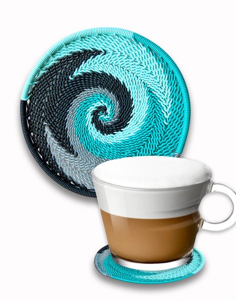 telephone-wire-coaster-blue-silver-black-2
