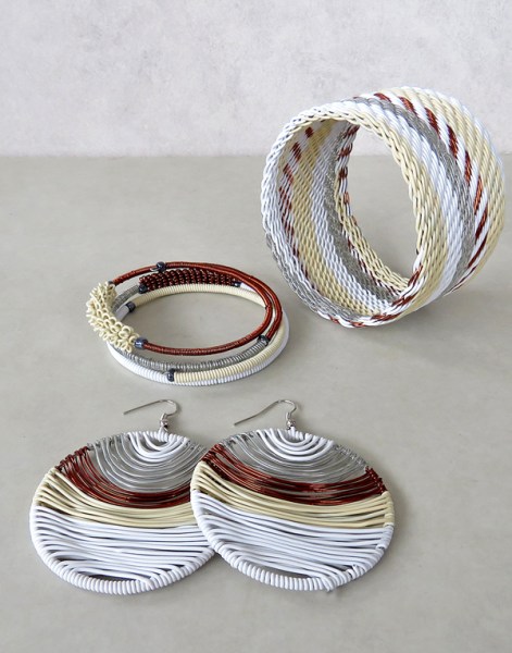 telephone wire earrings bangles bracelets1